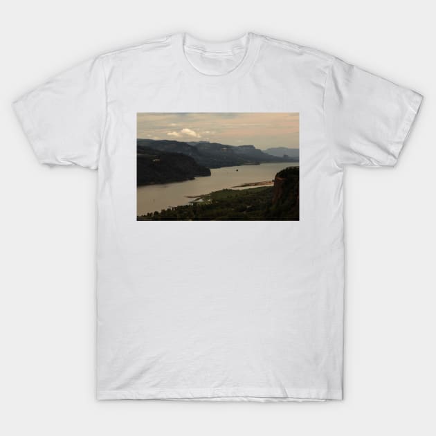 SOLD A T-SHIRT - Early Morning At Chanticleer Point T-Shirt by PrinceJohn